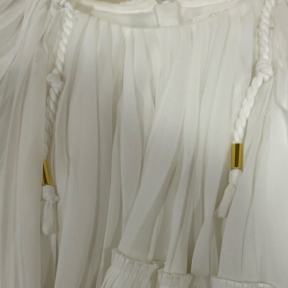 CHLOE girls chiffon pleated dress size 10 - Picture 7 of 7